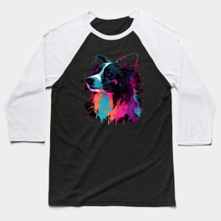 Border Collie Baseball T-Shirt